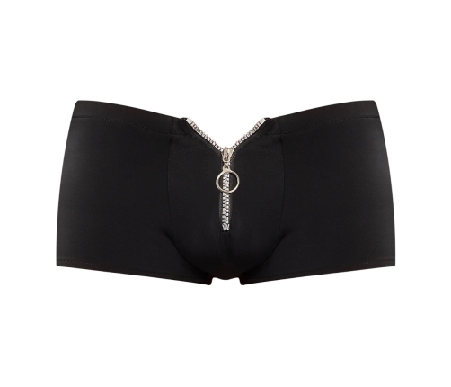 Shorts with Zipper - S/M - Black