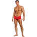 Shorts with Zipper - S/M - Red
