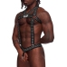 Elastic Harness with Studs - One Size - Black