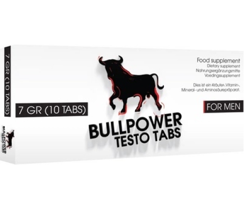 Bull Power Testo Tabs - Stimulating Tablets