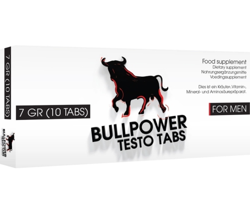 Bull Power Testo Tabs - Stimulating Tablets