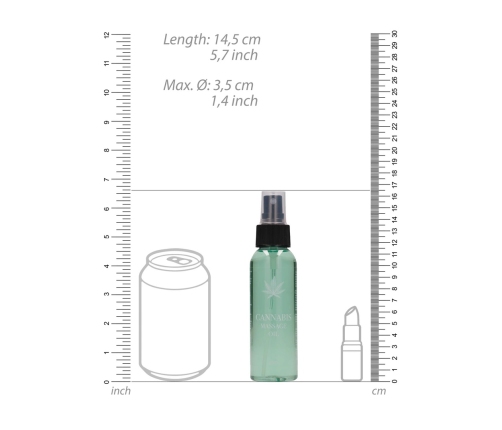 Cannabis Massage Oil - 3 fl oz / 100 ml