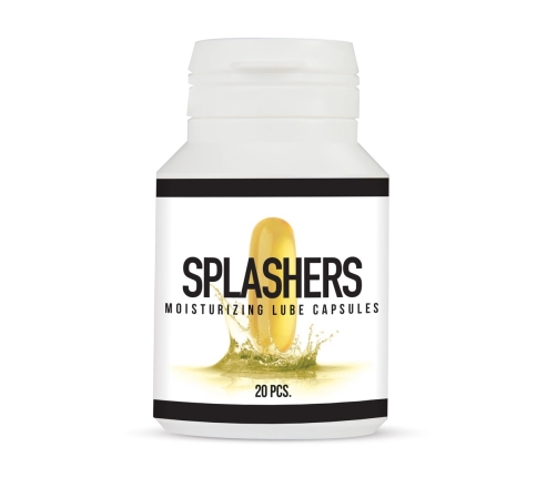 Splashers - Lubricant Capsule - 20 Pieces