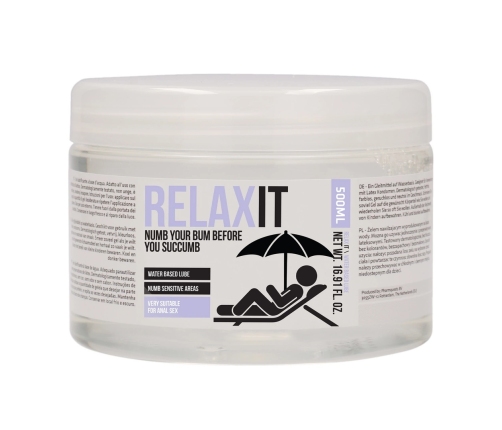 Relax It - Numb Your Bum Before You Succumb - 17 fl oz / 500 ml