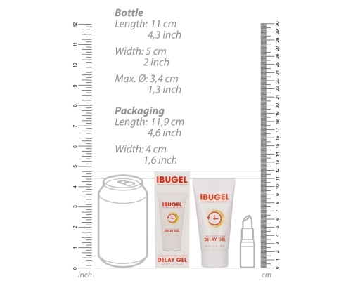 IbuGel - Delay Gel - 2 fl oz / 50 ml