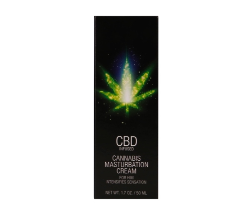 CBD Cannabis Masturbation Cream for Him - 2 fl oz / 50 ml
