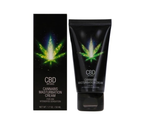 CBD Cannabis Masturbation Cream for Him - 2 fl oz / 50 ml