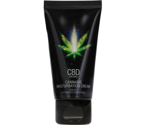 CBD Cannabis Masturbation Cream for Him - 2 fl oz / 50 ml