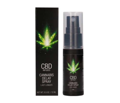 CBD Cannabis Delay Spray - 0.5 fl oz / 15 ml