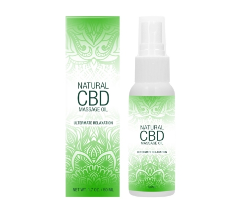 Natural CBD - Massage Oil - 2 fl oz / 50 ml