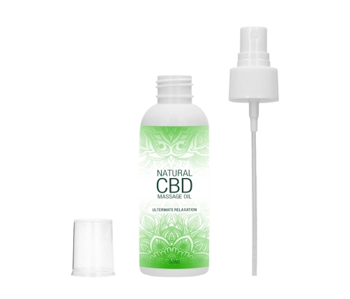 Natural CBD - Massage Oil - 2 fl oz / 50 ml