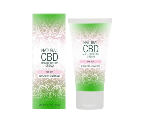 Natural CBD - Masturbation Cream for Her - 2 fl oz / 50 ml