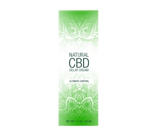 Natural CBD - Delay Cream - 2 fl oz / 50 ml