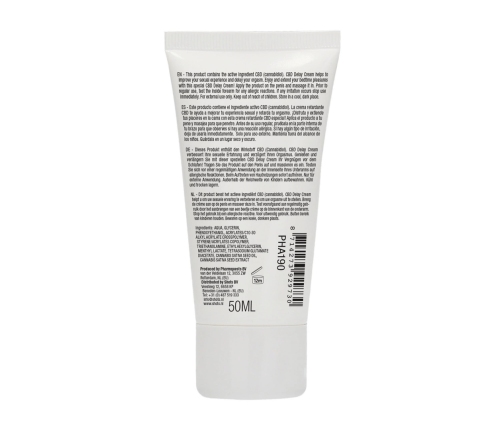 Natural CBD - Delay Cream - 2 fl oz / 50 ml
