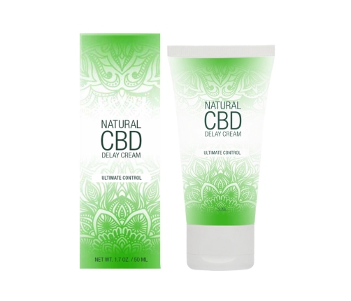 Natural CBD - Delay Cream - 2 fl oz / 50 ml