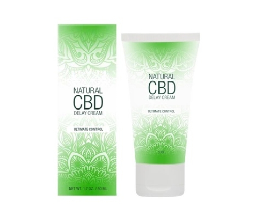 Natural CBD - Delay Cream - 2 fl oz / 50 ml