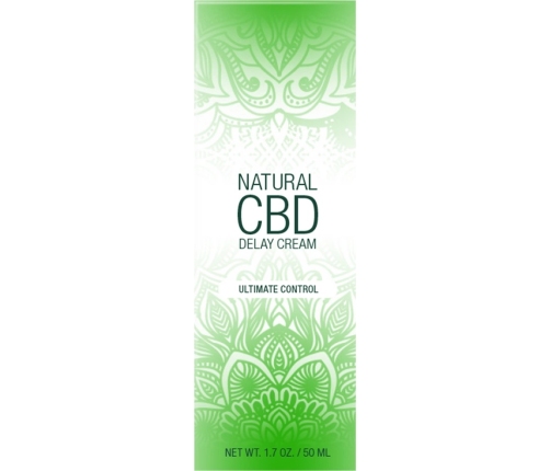 Natural CBD - Delay Cream - 2 fl oz / 50 ml