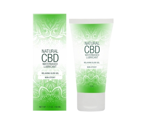 Natural CBD - Water Based Lubricant - 2 fl oz / 50 ml