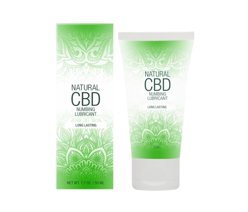 Natural CBD - Numbing Lubricant - 2 fl oz / 50 ml