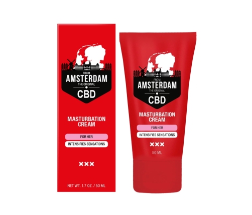 Original CBD from Amsterdam - Masturbation Cream for Her - 2 fl oz / 50 ml
