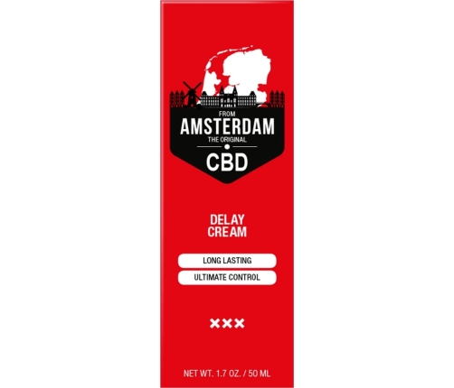 Original CBD from Amsterdam - Delay Cream - 2 fl oz / 50 ml
