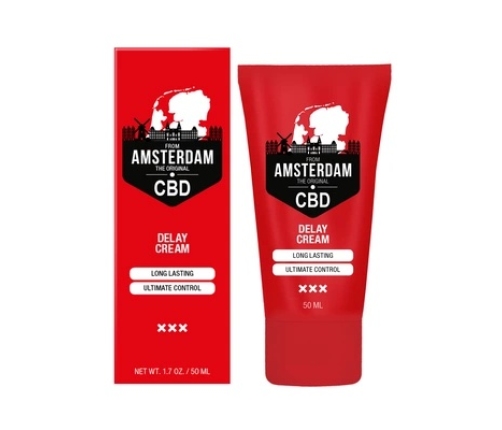 Original CBD from Amsterdam - Delay Cream - 2 fl oz / 50 ml
