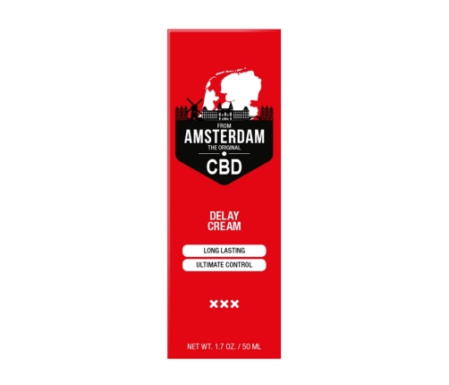 Original CBD from Amsterdam - Delay Cream - 2 fl oz / 50 ml