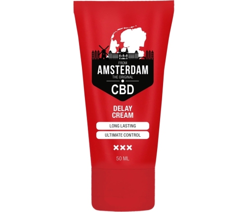 Original CBD from Amsterdam - Delay Cream - 2 fl oz / 50 ml