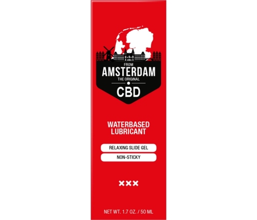 Original CBD from Amsterdam - Waterbased Lubricant - 2 fl oz / 50 ml
