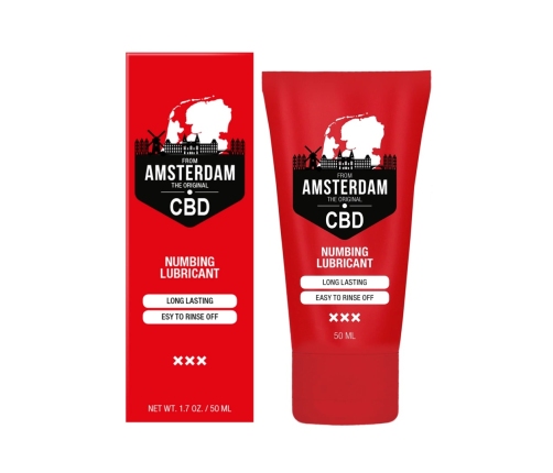 Original CBD from Amsterdam - Numbing Lubricant - 2 fl oz / 50 ml