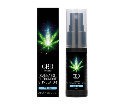 CBD Cannabis Pheromone Stimulator For Him - 0.5 fl oz / 15 ml