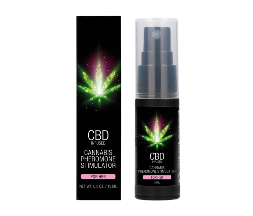 CBD Cannabis Pheromone Stimulator For Her - 0.5 fl oz / 15 ml