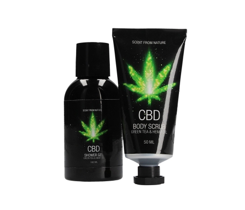 CBD Travel Set Green Tea Hemp Oil