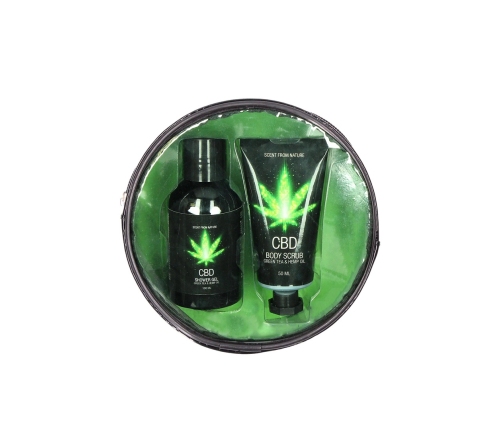 CBD Travel Set Green Tea Hemp Oil