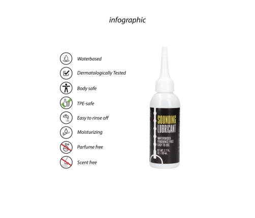 Urethral Sounding Lubricant - 3 fl oz / 80 ml