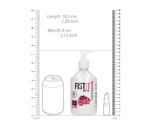 Waterbased Sliding Butter - 17 fl oz / 500 ml - Pump