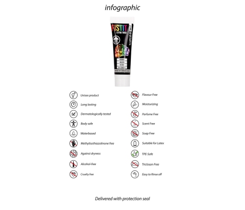 Extra Thick Lubricant - Rainbow - 0.8 fl oz / 25 ml