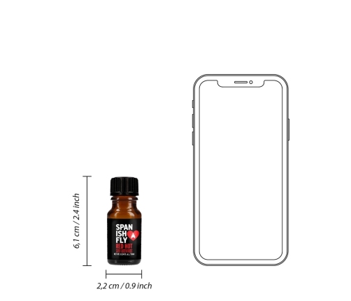 Spanish Fly - Red Hot - 0.34 fl oz / 10 ml