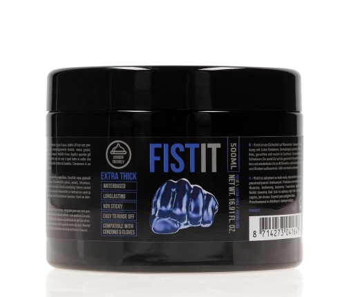 Fist It Extra Thick Water-Based Lubricant 500ml - Long-Lasting Formula
