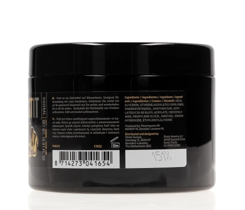 FistIt Extra Thick Lubricant Menthol 500ml - Water-Based Vegan Formula