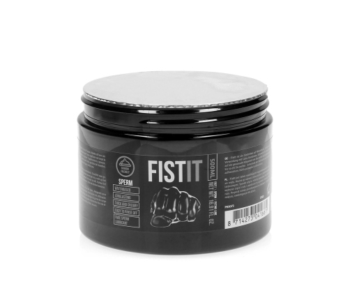 Fist It Water-Based Lubricant 500 ml - Creamy Texture, Large Capacity