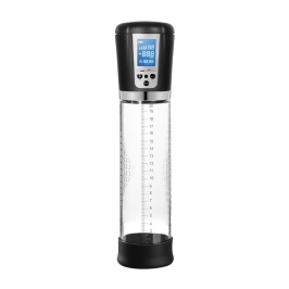 Shots Premium LCD Intimate Vacuum System Rechargeable 25cm Black