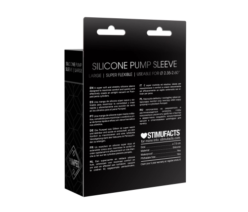 Silicone Pump Sleeve - Large