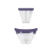 Sensual Rechargeable Intimate Vacuum System Purple - Multi-Cup Kit