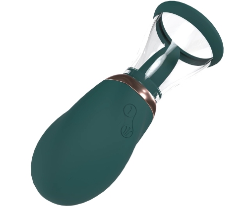 Shots Boost Rechargeable Intimate Vacuum System Forest Green