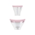Shots BOOST Rechargeable Pink Intimate Vacuum Pump Set with Dual Cups