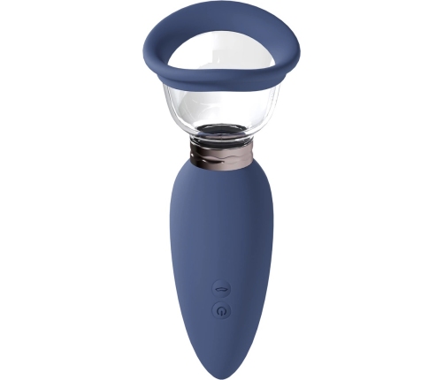 Shots Arousing Blue Rechargeable Intimate Vacuum System Set