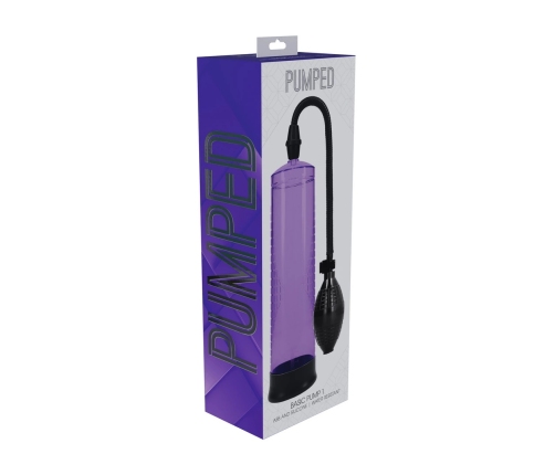 Pumped Basic Pump 1 Intimate Vacuum System Purple - Water Resistant