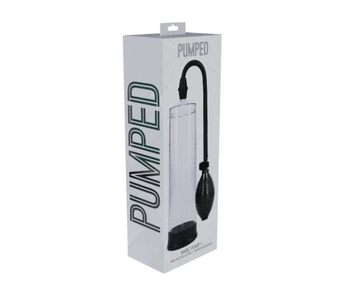 Shots Pumped Basic Pump 1 Transparent Water-Resistant System