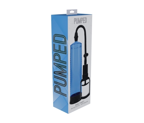 Pumped Basic Pump 2 Blue - Water-Resistant Intimate Vacuum System